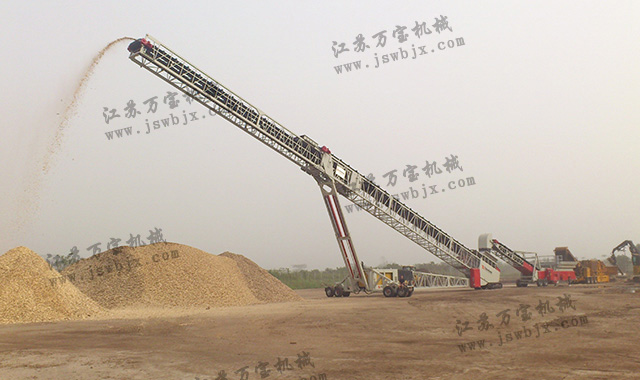 輪胎回轉(zhuǎn)式伸縮堆料 輪胎回轉(zhuǎn)式伸縮堆料